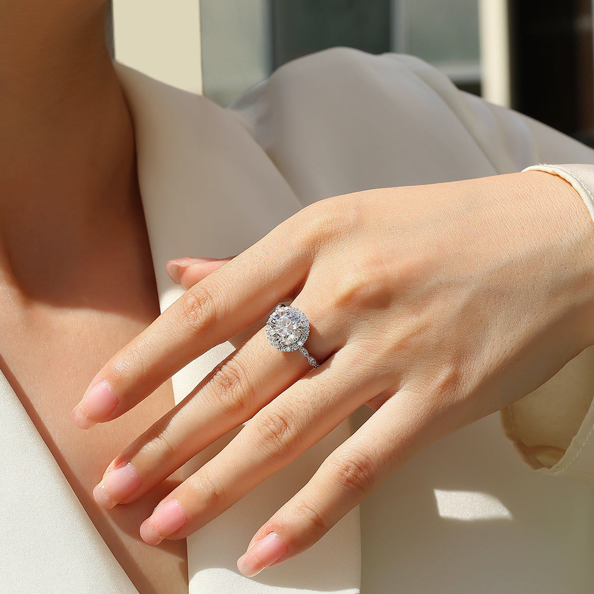 Moissanite ring regular maintenance frequency