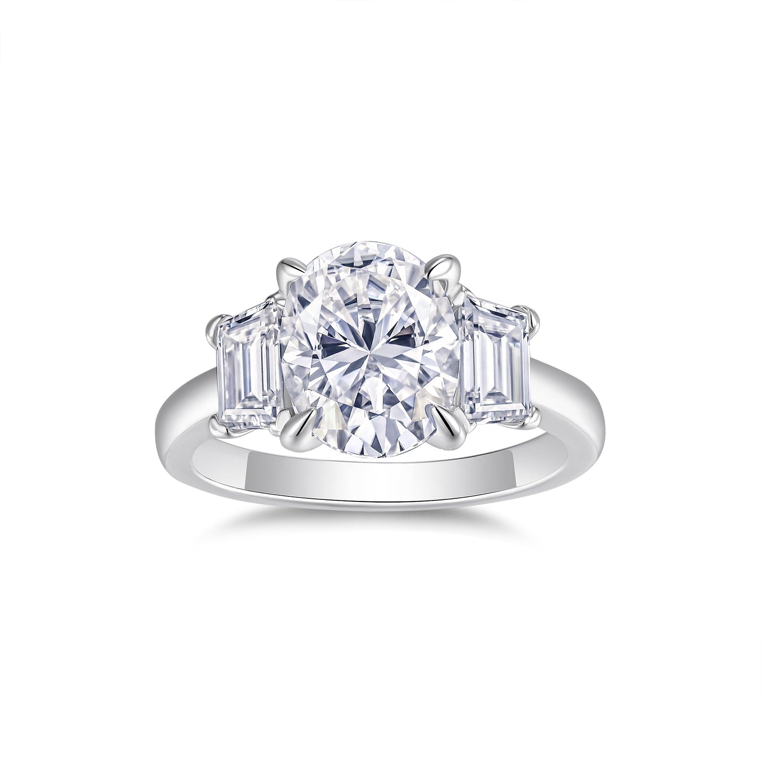 What's the difference between a Moissanite ring and a regular ring?