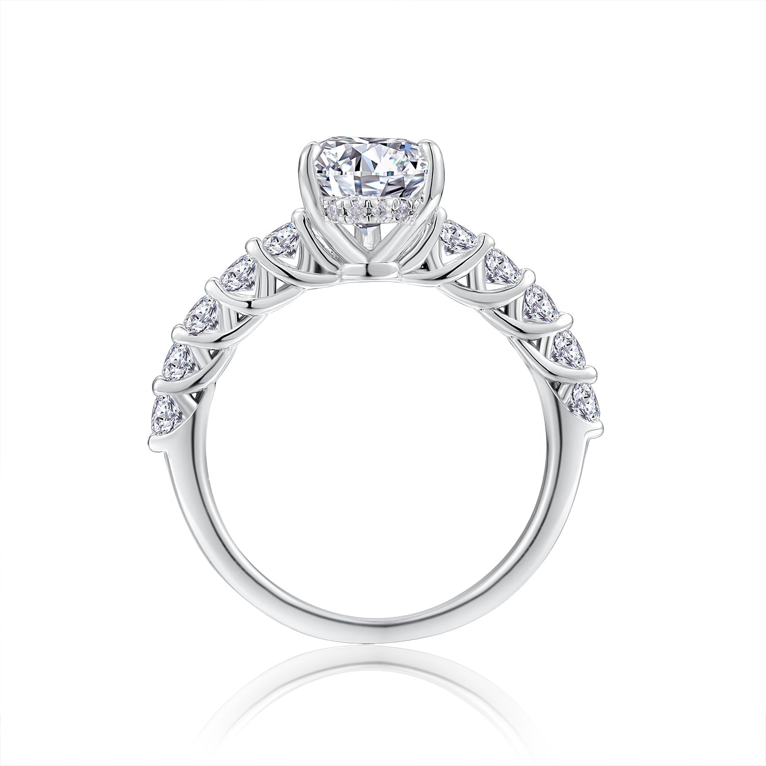 Fixing techniques for moissanite hair accessories in different hairstyles