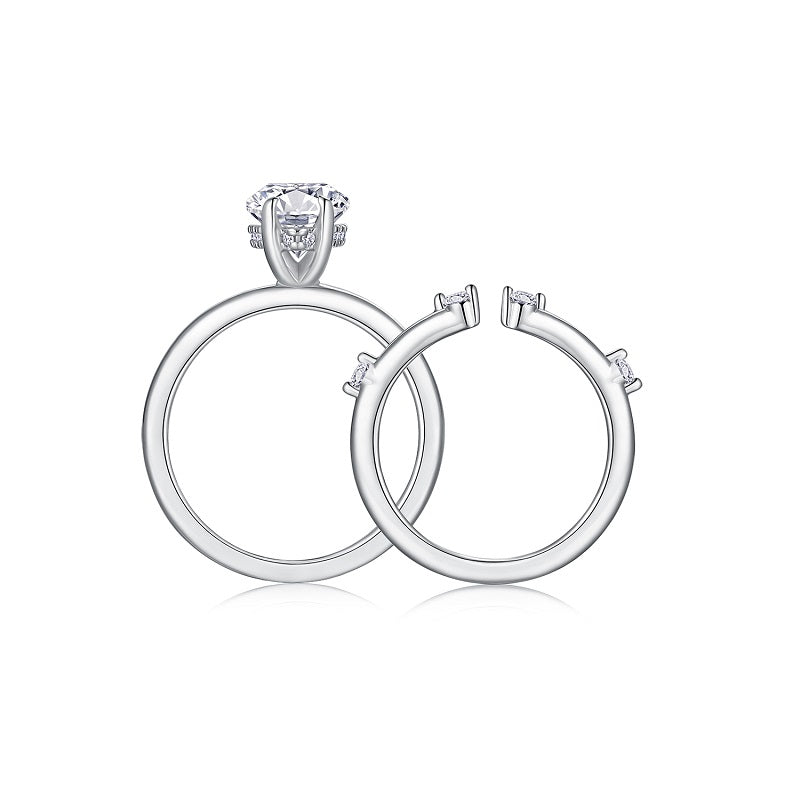 Moissanite bracelets in parent-child outfits