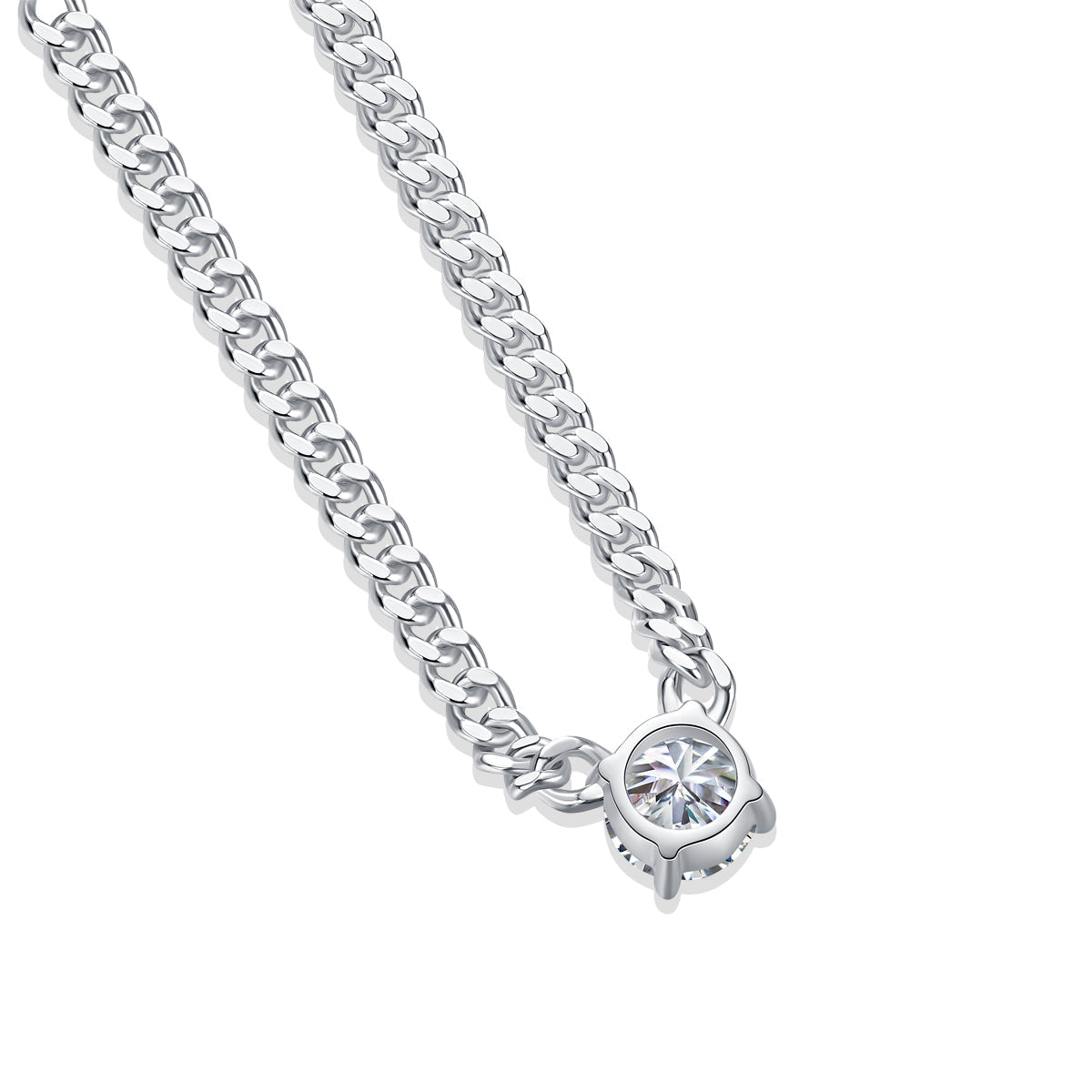 Moissanite brooches in religious clothing