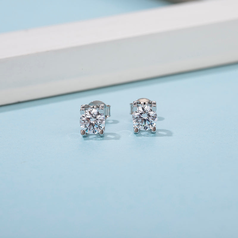 [Classic Bull Head] Moissanite Jewelry Sets in Sterling Silver